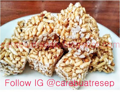 CARA MEMBUAT JIPANG BERAS KETAN GULA MERAH